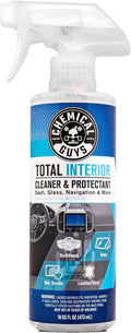 Total Interior Cleaner & Protectant Interior Cleaner, Cleans & Protects Leather, Vinyl, Plastic, Rubber, Glass with a