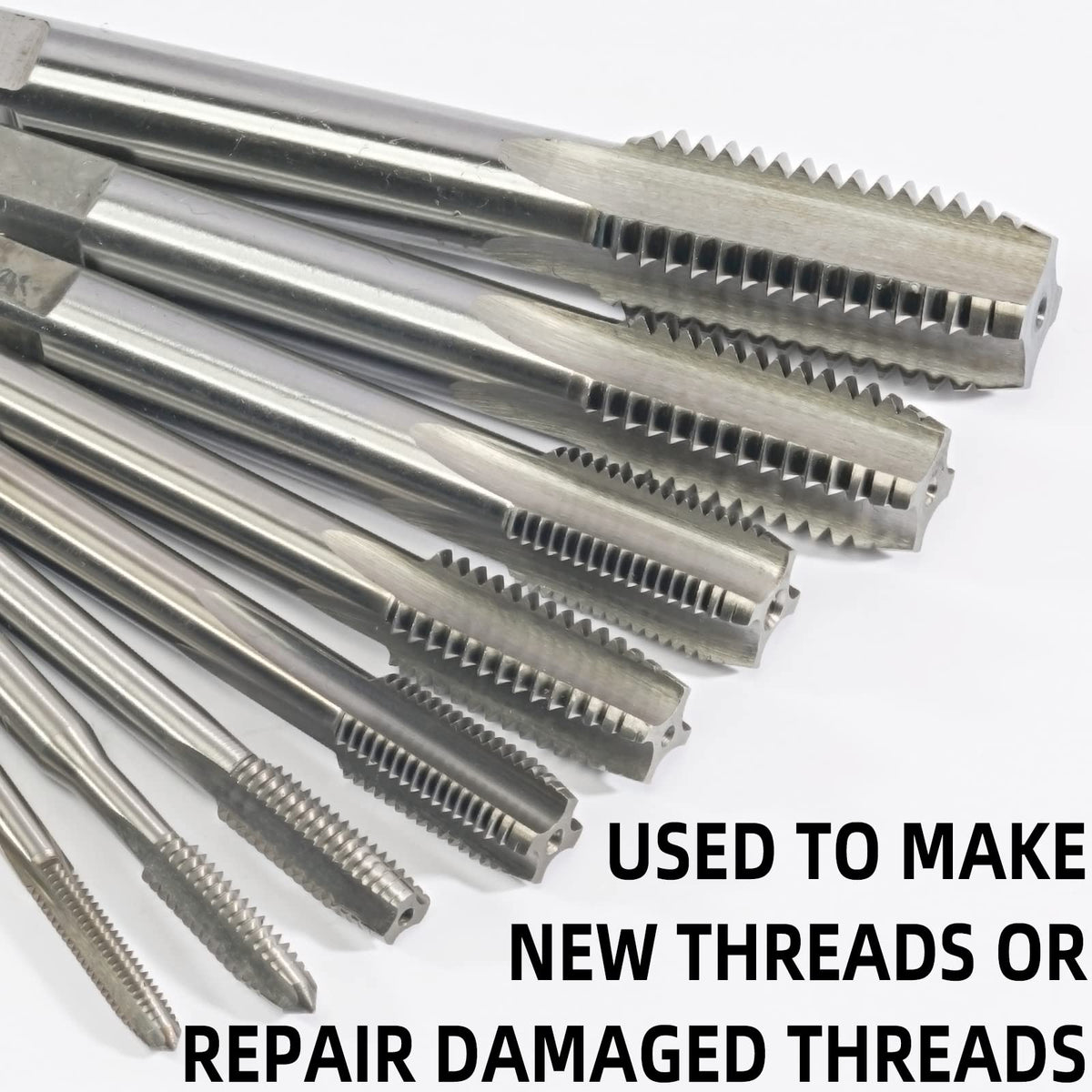 Aceteel M6X0.75 Machine Tap and Die Set Right Hand