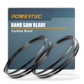 POWERTEC 59-1/2 Inch Bandsaw Blades, 1/4" x 6 TPI Band Saw Blades for Wen 3959, Sears Craftsman, Porter-Cable, Ryobi, Delta, B&D and Skil 9" Band Saw for Woodworking, 2 Pack (13102-P2)