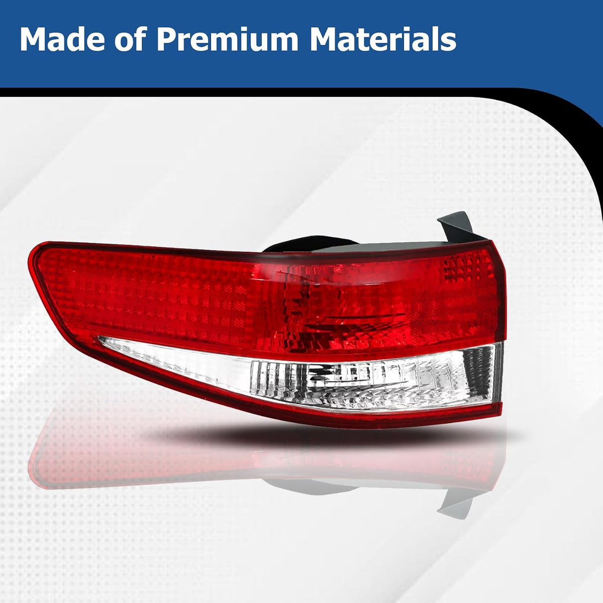WFLNHB LH Tail Light Replacement for Honda Accord 2003 2004 HO2800148