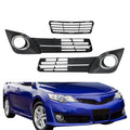 LABLT Fog Light Covers Replacement for Camry SE LH RH Black