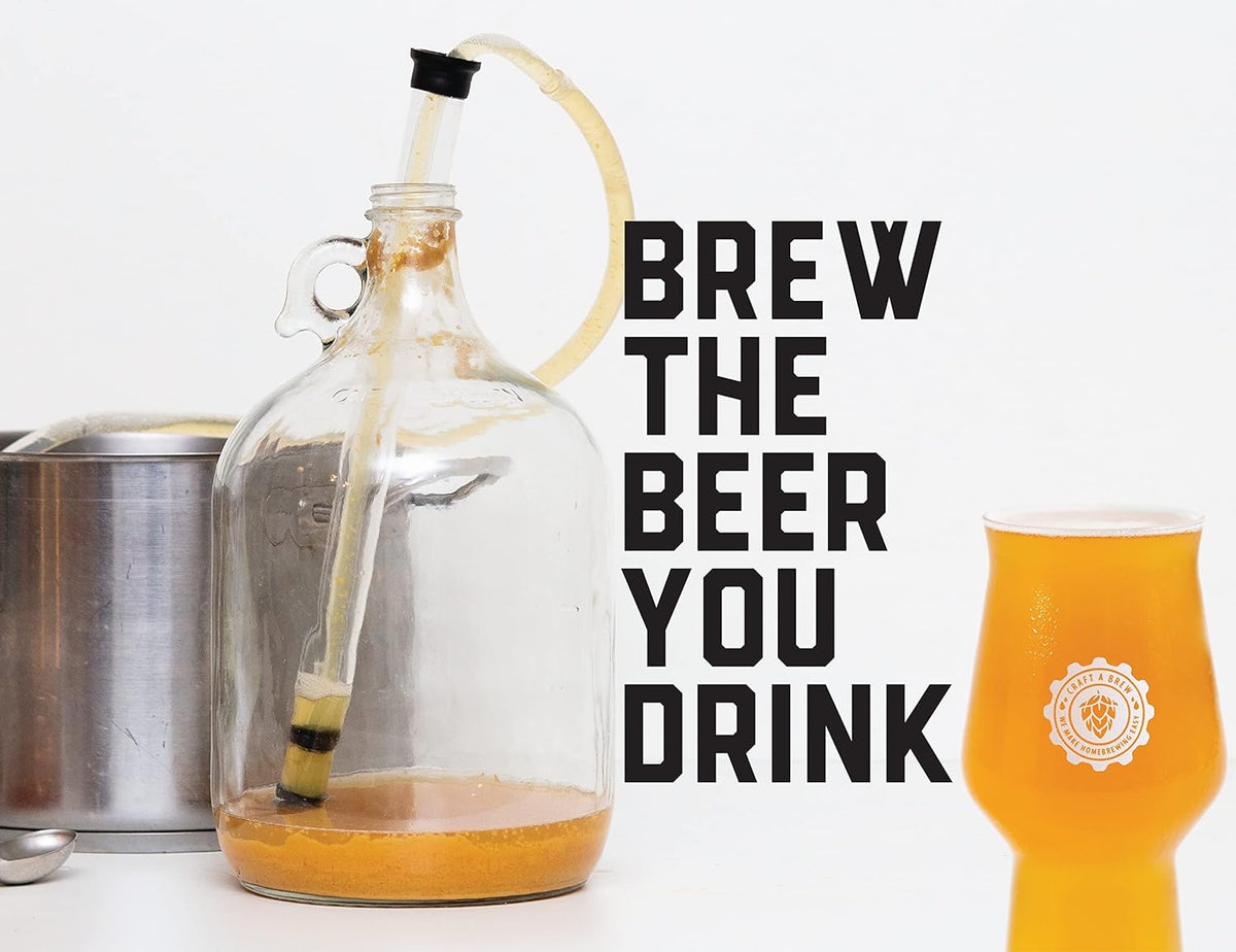 Single Hop IPA (Cascade) - Beer Making Kit - Make Your Own Craft Beer - Complete Equipment and Supplies - Starter