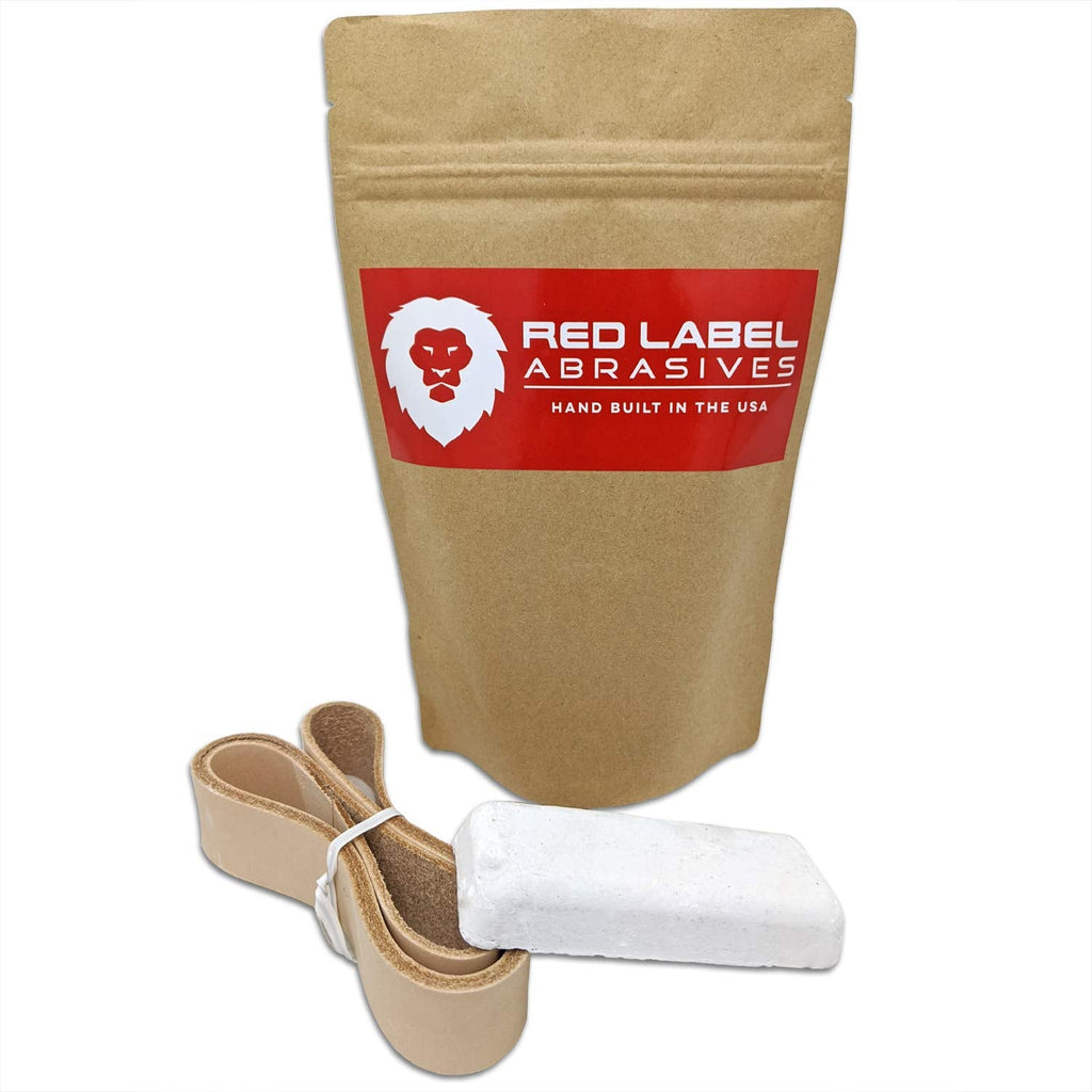 Red Label Abrasives 2 X 48 Inch Knife Maker's Leather Honing Strop Belt
