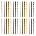 FiLwW 20Pcs 3/32" Cobalt Drill Bit Set, M35 High Speed Steel Jobber Length Drill Bit Kit for Hardened Metal, Stainless Steel, Cast Iron, Wood and Plastic