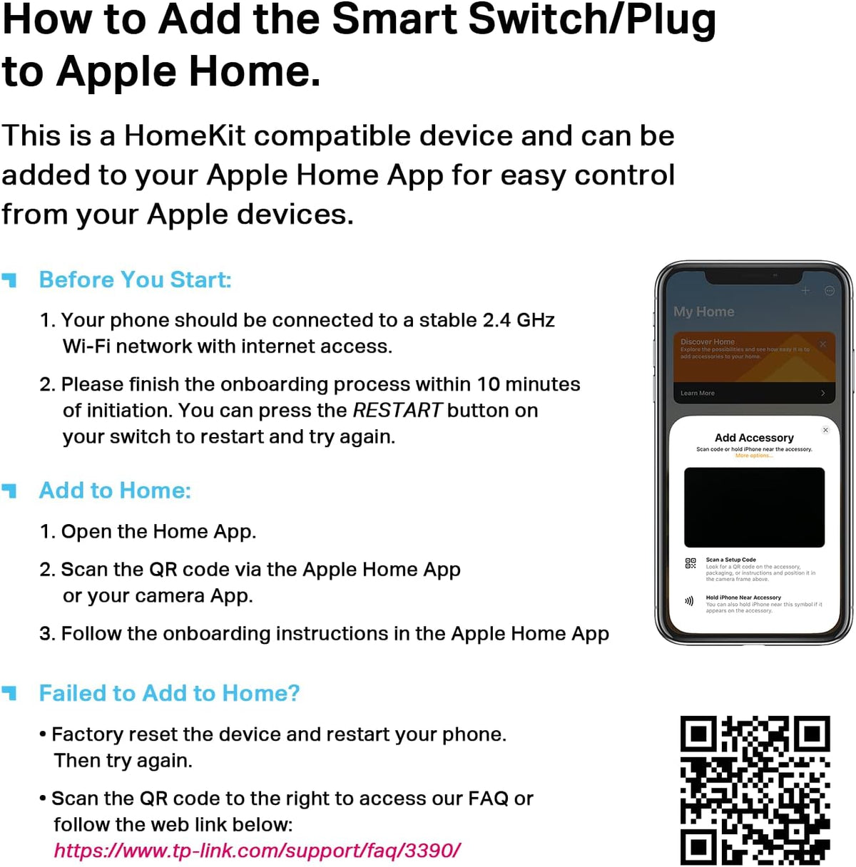 Kasa Apple HomeKit Outdoor Smart Plug, 2 Sockets, IP64 Weather Resistance for Outdoor String Lights, Compatible with