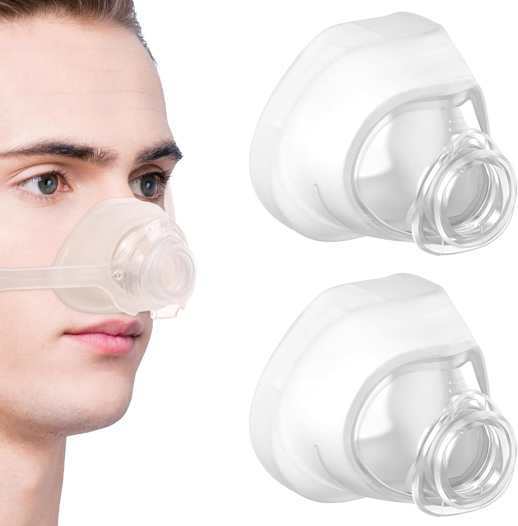 2 Pack Reliable Seal Cushions for Wisp Reduced Irritation Replacements Improved Comfort CPAP Supplies - Medium