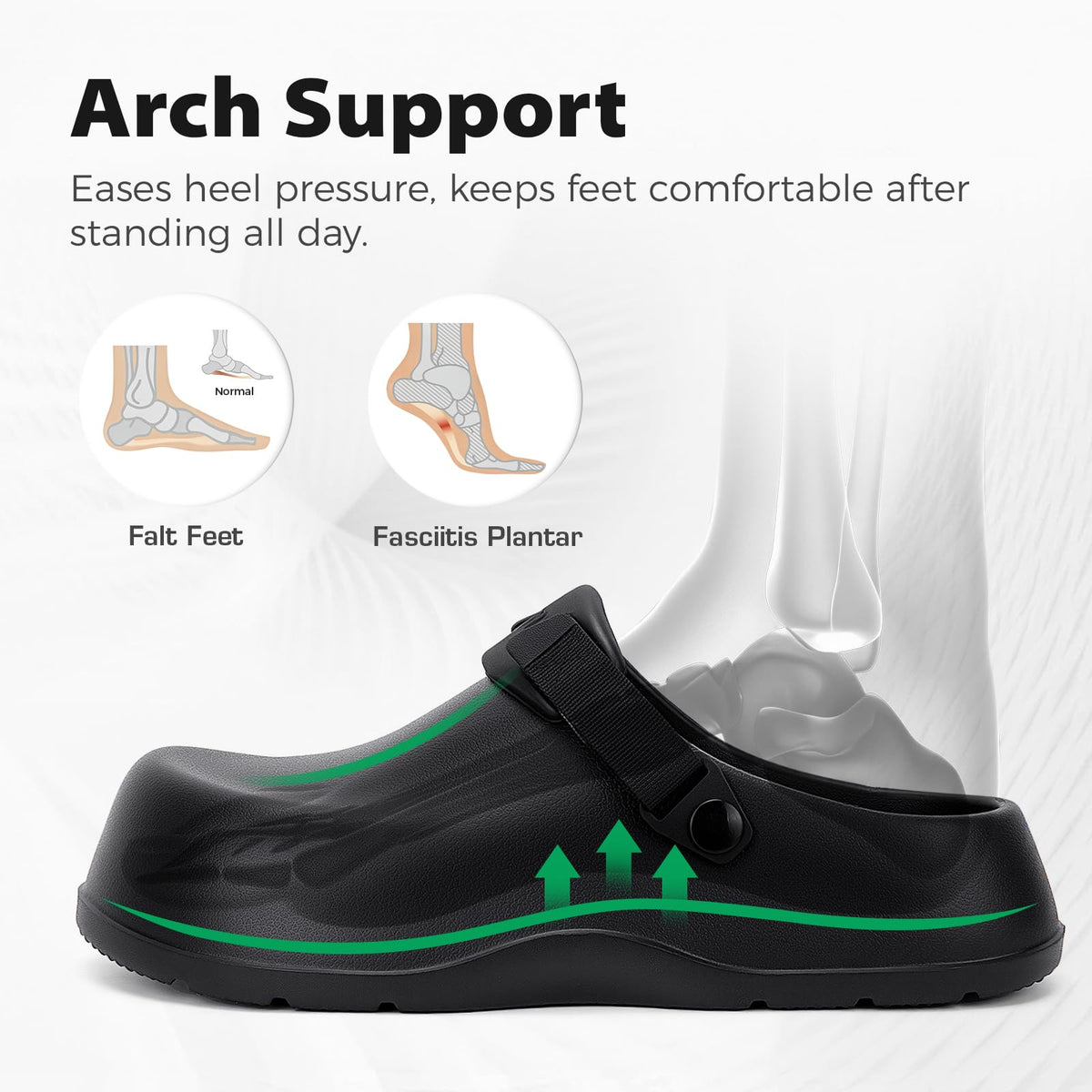 Nonslip Work Shoes Women Men Non Slip Shoes Slip Resistant Clogs for Nurse Chef Kitchen Restaurant Food Service