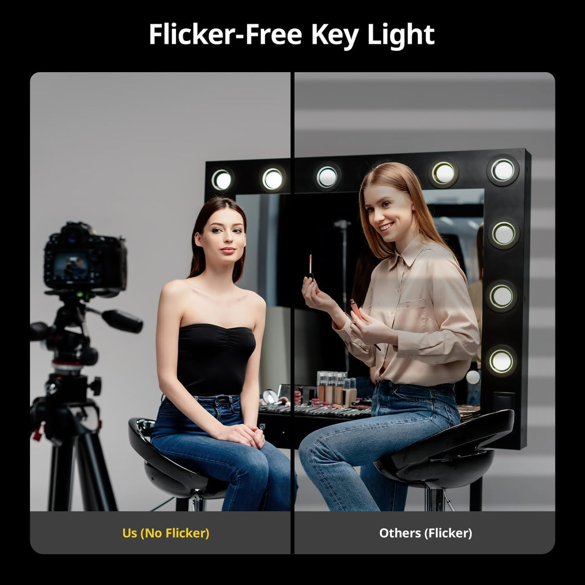 16"x16" Softbox Photography Lighting Kit for Video Recording Studio | Softbox Lighting with LED Bulb (50W | 5500K |
