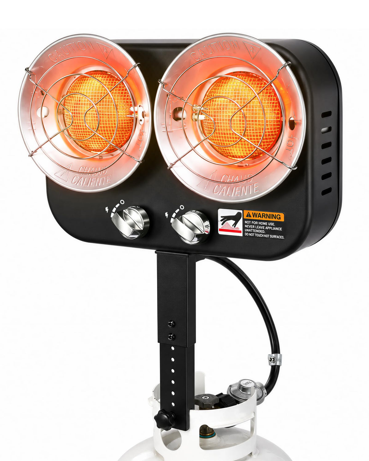 30,000 BTU Propane Tank Top Heater, Dual Ignition, Indoor/Outdoor