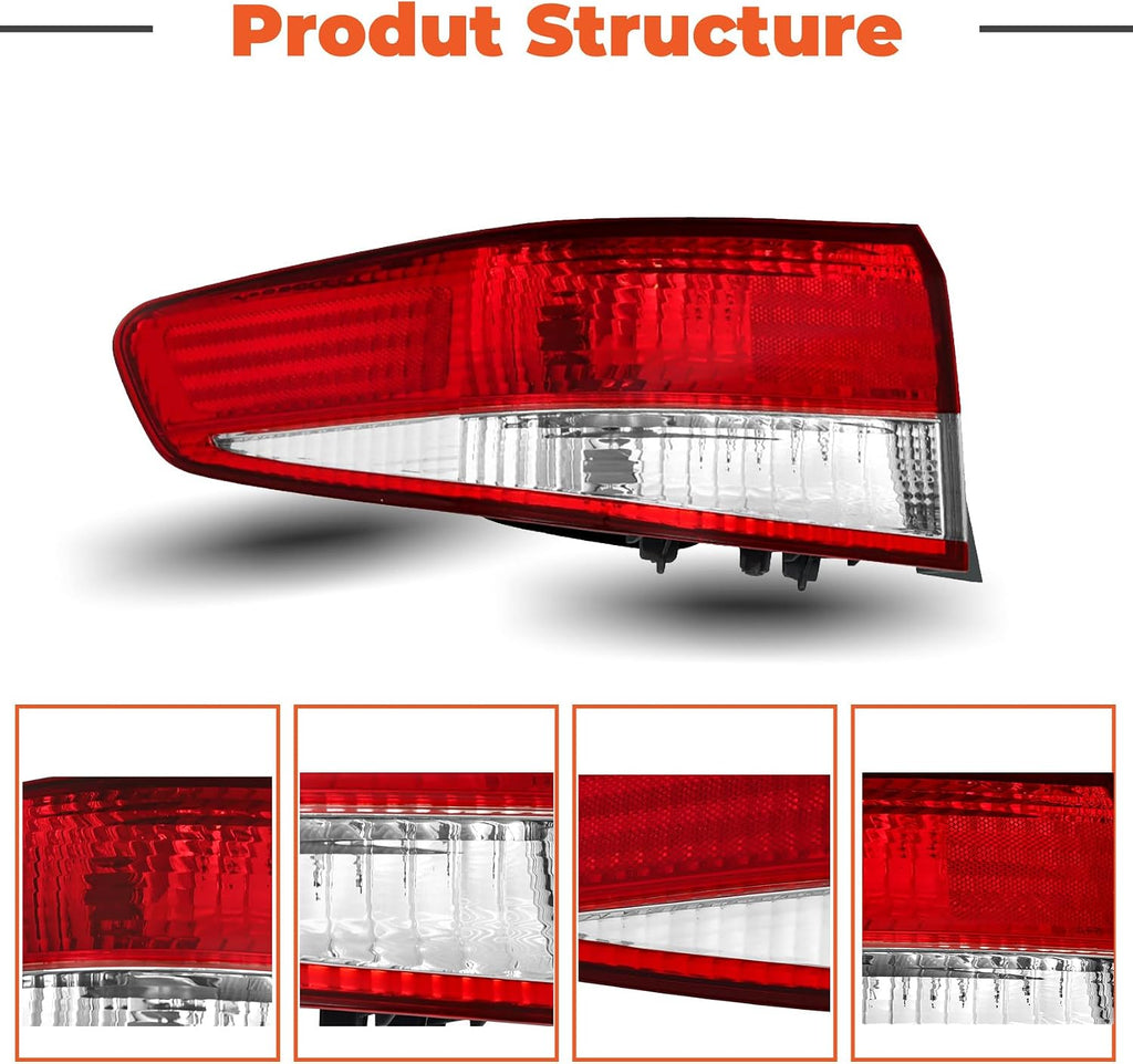 labwork Tail Light Assembly Replacement for Honda Accord 2003-2004
