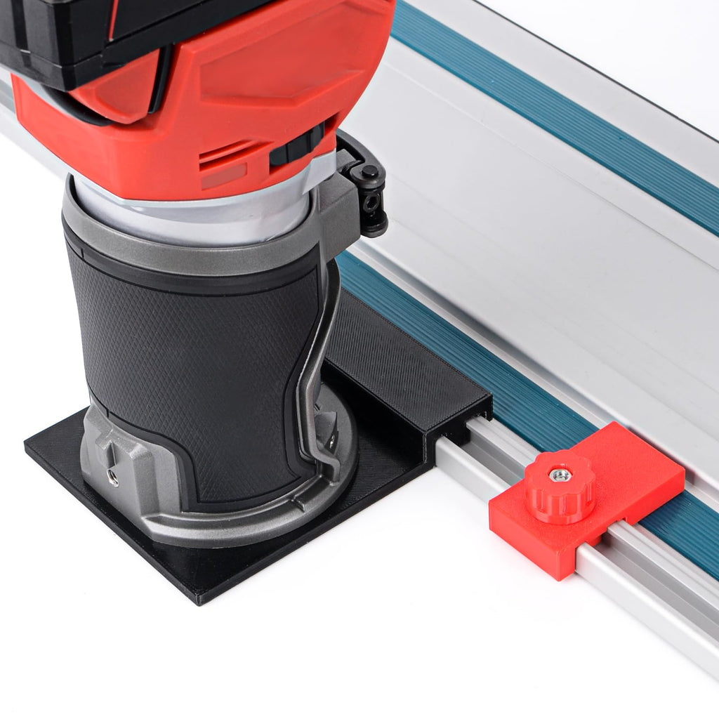 SWER Guide Rail Adapter for Milwaukee Compact Router, Precision Track Guide