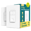 3 Way Smart Dimmer Switch 2 Pack, 2 Master Dimmer Switch Compatible with Alexa