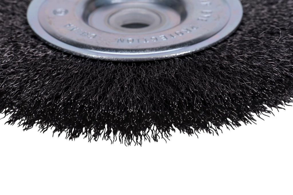 Century Drill & Tool 76853 Bench Grinder Wire Wheel, 5" Fine & Crimped