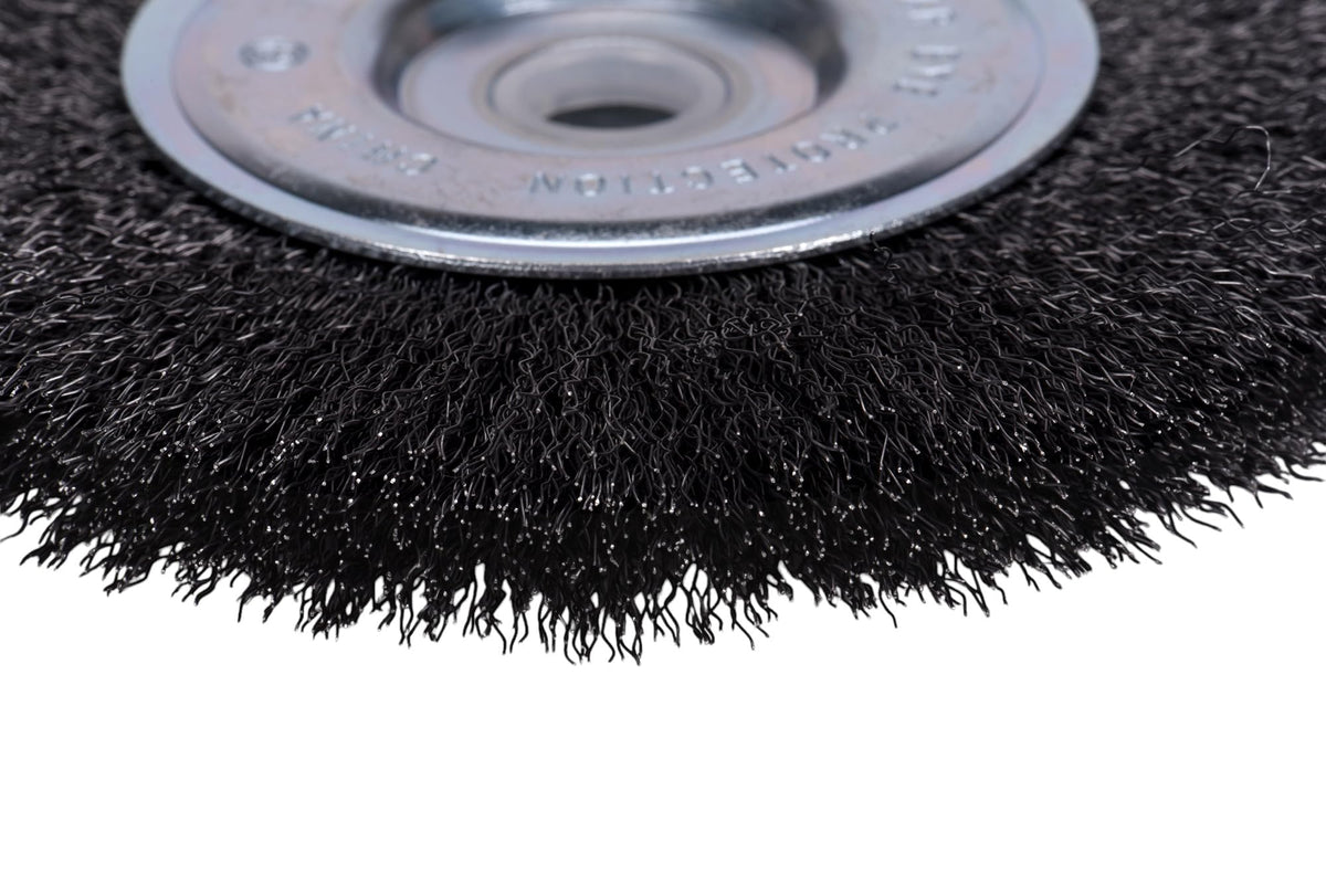 Century Drill & Tool 76853 Bench Grinder Wire Wheel, 5" Fine & Crimped