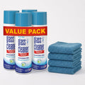 Foaming Glass Cleaner Spray, 4-Pack, 19 oz Each