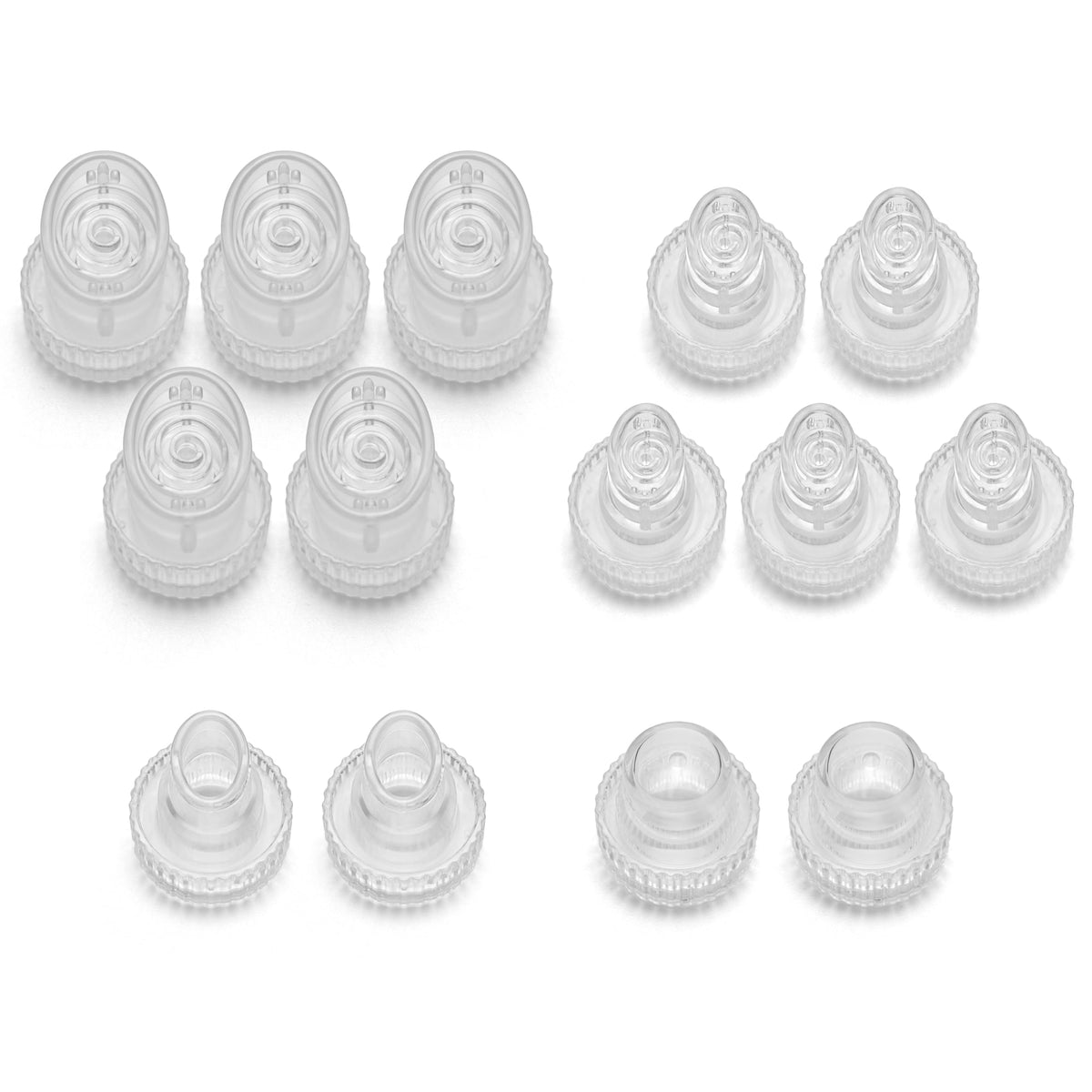 14Pcs Plastic Microdermabrasion Replacement Heads Aqua Peel Tips