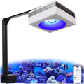 RL90 WiFi Reef LED Light, 100W Reef Aquarium Lighting for SPS LPS Corals and Saltwater Fish Tanks, Enhanced Violet