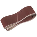 HARFINGTON 6 x 89 Inch Sanding Belts, 10 Pcs 120 Grits Aluminum Oxide