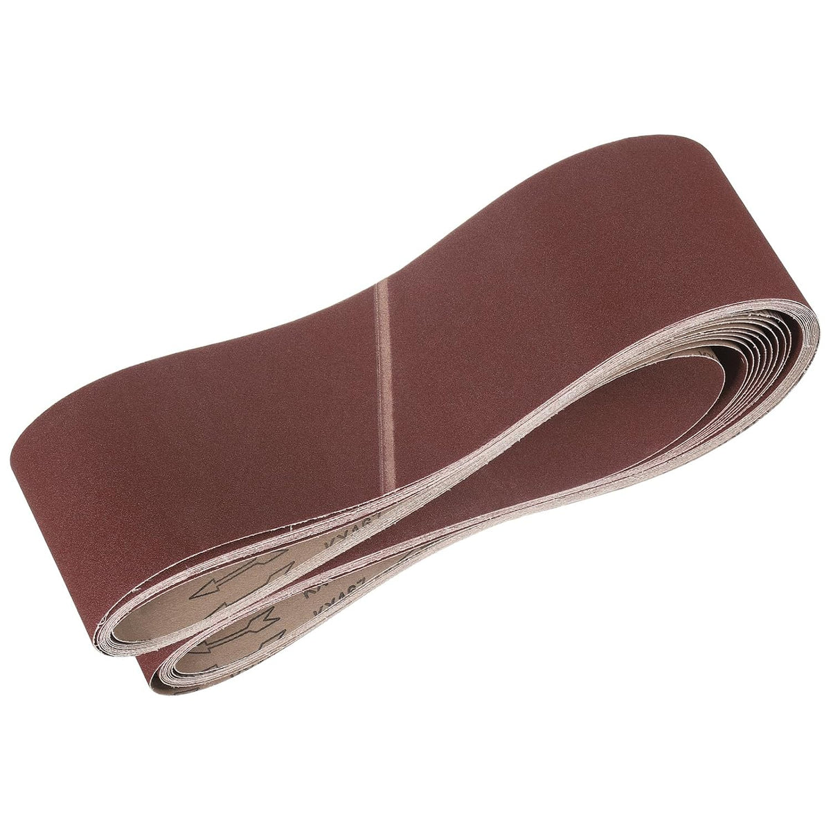 HARFINGTON 6 x 89 Inch Sanding Belts, 10 Pcs 120 Grits Aluminum Oxide