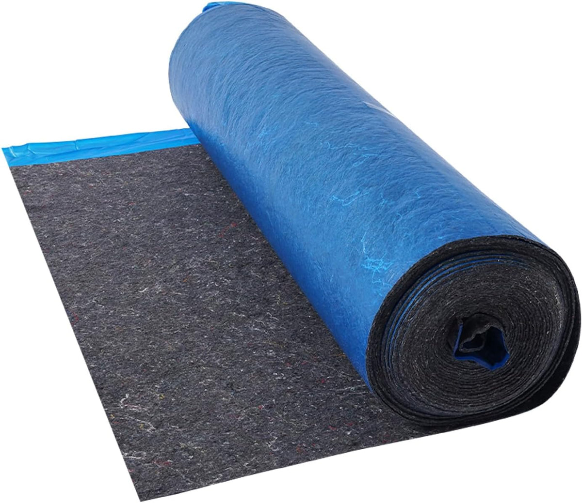 Floor Underlayment 100 sq. ft/Roll, 3 mm Thick Laminate Flooring Padding with Attached Vapor Barrier, Heavy Duty