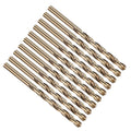 PATIKIL Micro #6 Drill Bit 4341 High-Speed Steel for Thin Metal 10 Pack