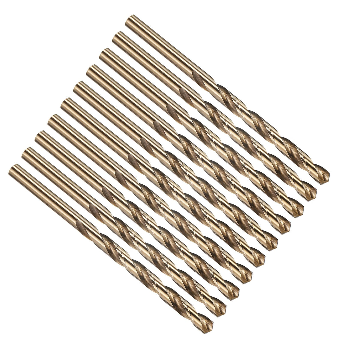PATIKIL Micro #6 Drill Bit 4341 High-Speed Steel for Thin Metal 10 Pack
