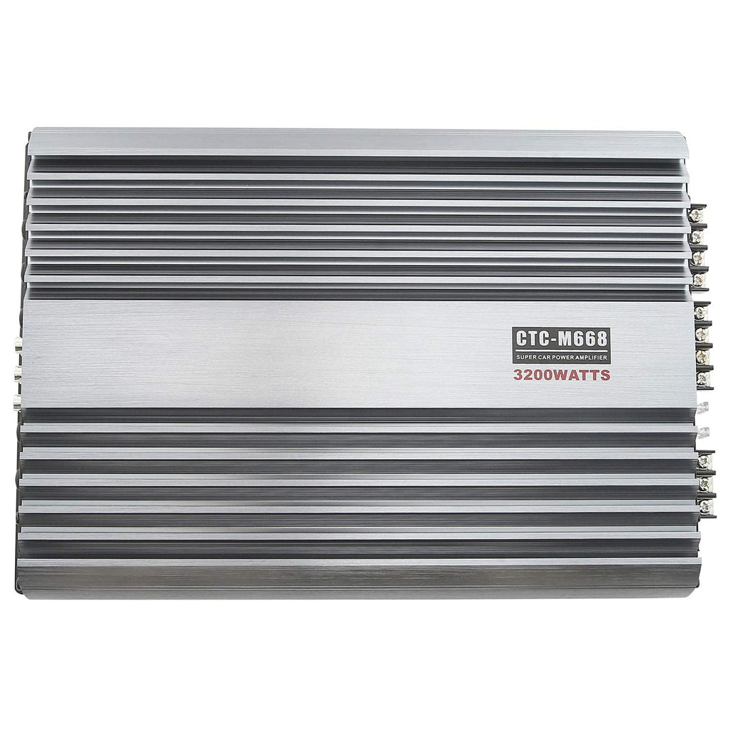 Car Amplifier 4 Channel,Amplifier Car Audio,3200W Car Amp Full Range | 12V 4ch Amp Car Stereo Power Amp for