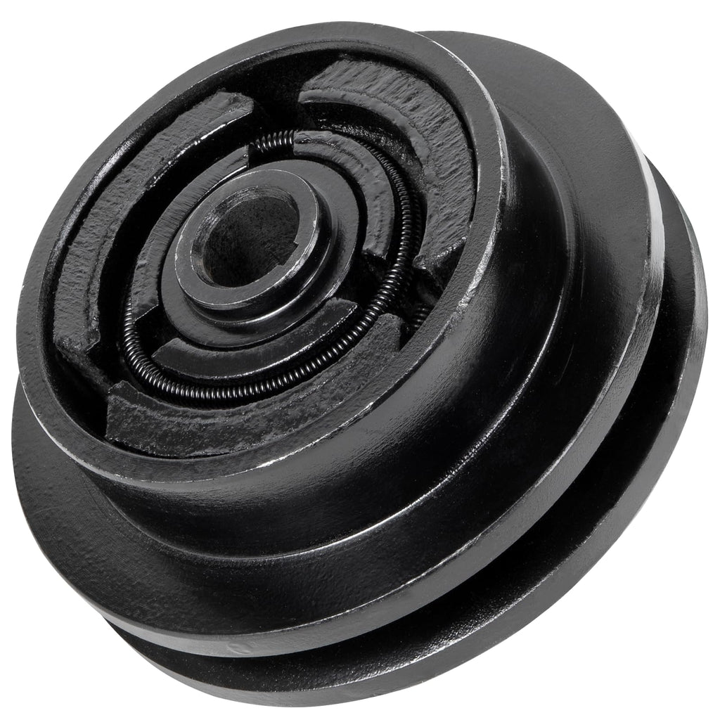 Centrifugal Clutch 5" Single Pulley 1/2" V-Belt 3/4" Bore Compatible with Wacker VP1340 VP1350 VP1750 Plate Compactors, Honda GX160 or GX200 Engine Shafts