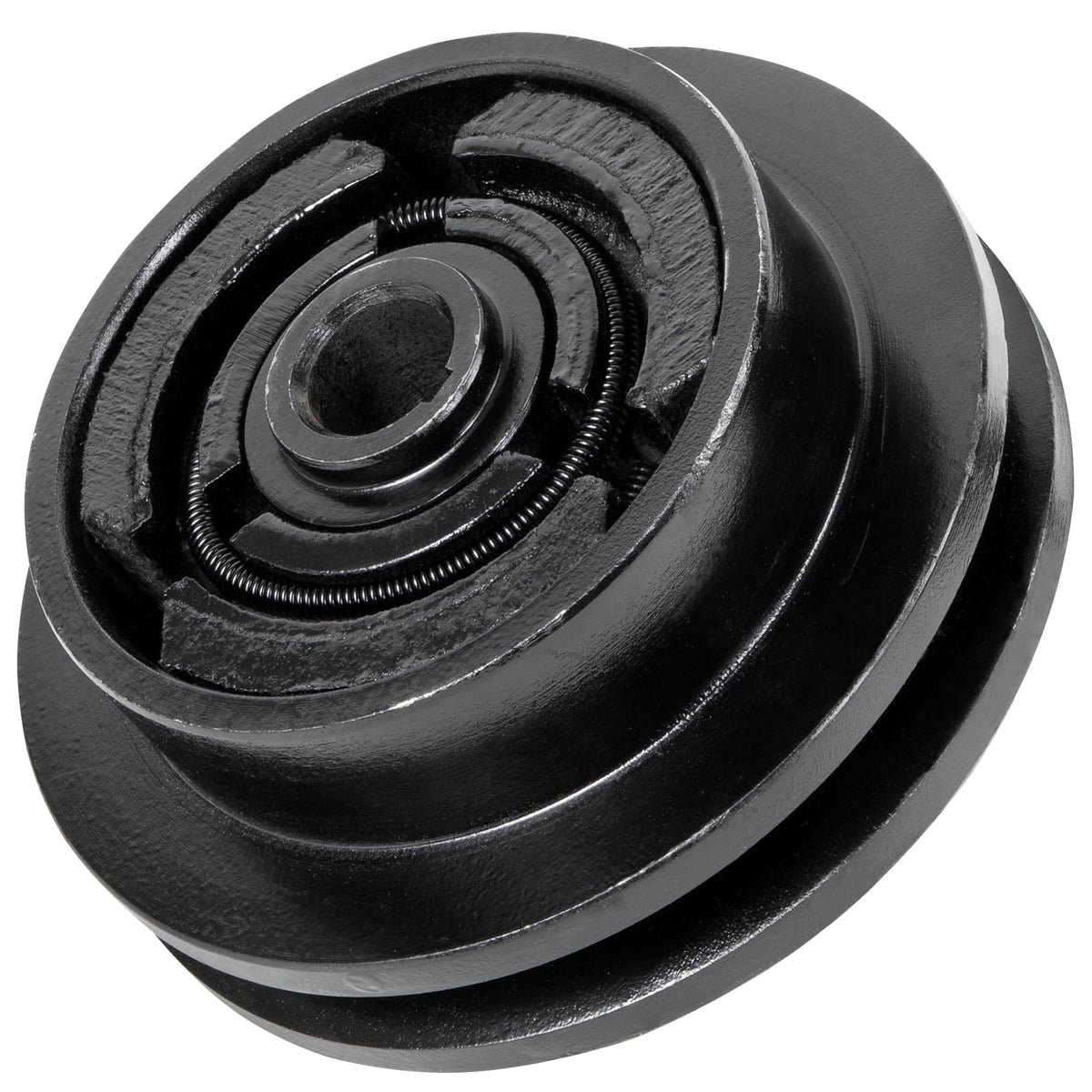 Centrifugal Clutch 5" Single Pulley 1/2" V-Belt 3/4" Bore Compatible with Wacker VP1340 VP1350 VP1750 Plate Compactors, Honda GX160 or GX200 Engine Shafts