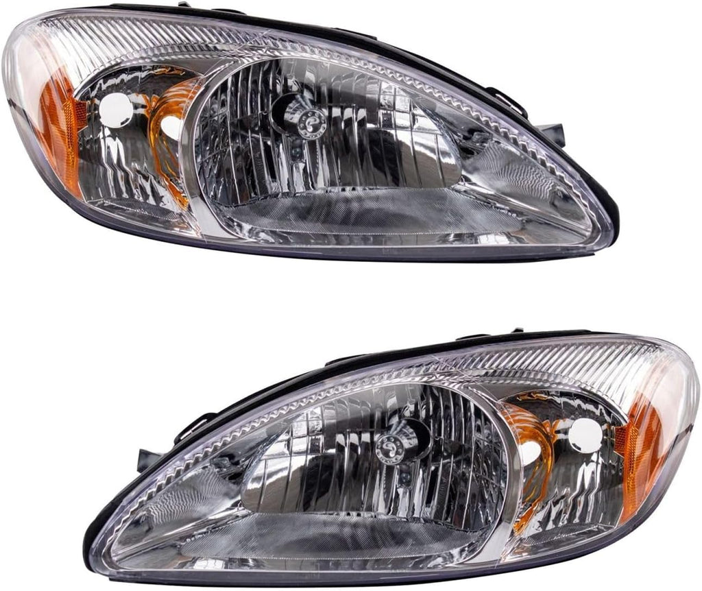 Headlight Set Front Rear for Ford Taurus 2000-2007