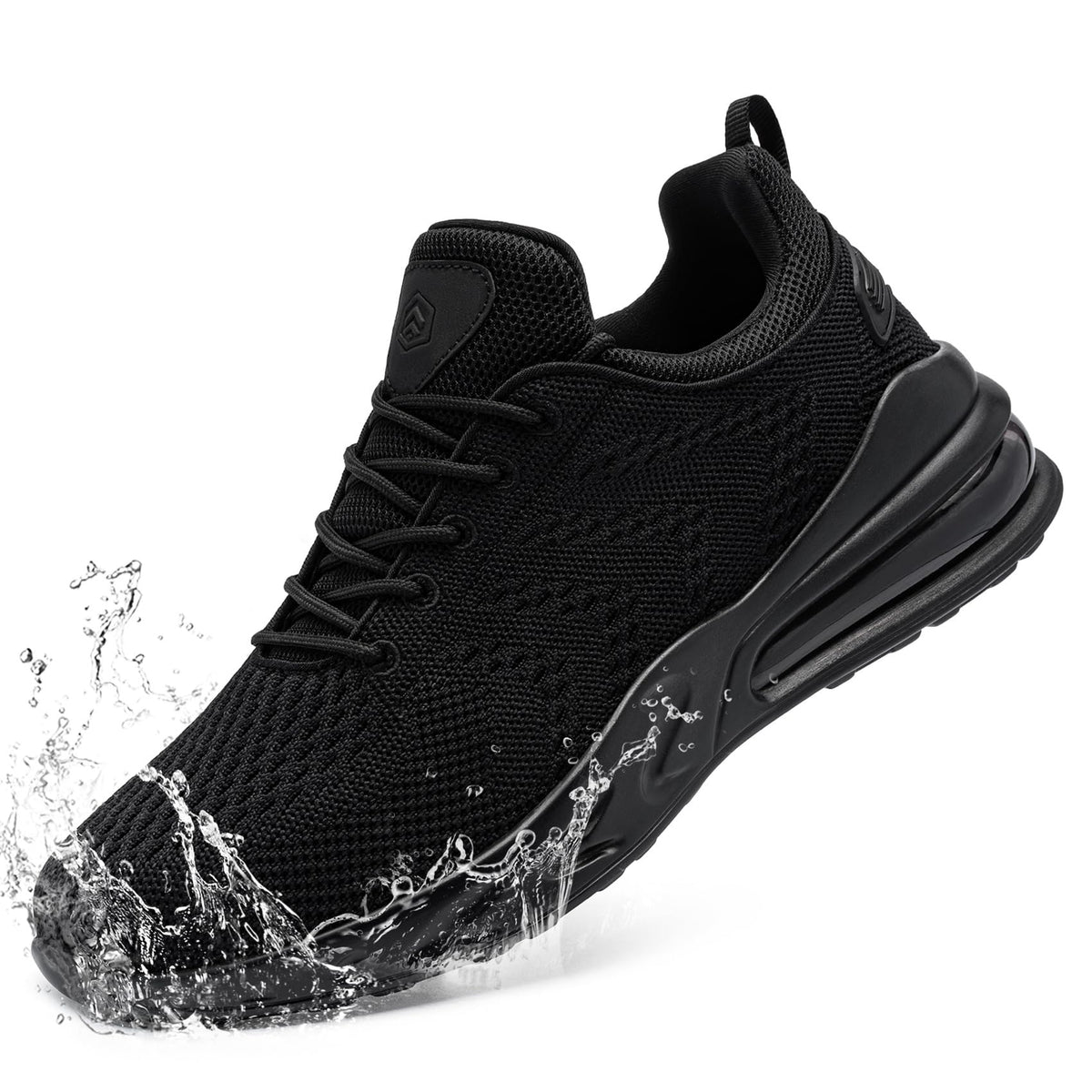 Men Chef Shoes Non Slip Work Waterproof Slip-on,Black,10.5
