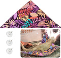 Bearded Dragon Hammock, Reptile Lizard Lounger Ladder Accessories Terrarium Habitat Decor for Large Small Bearded