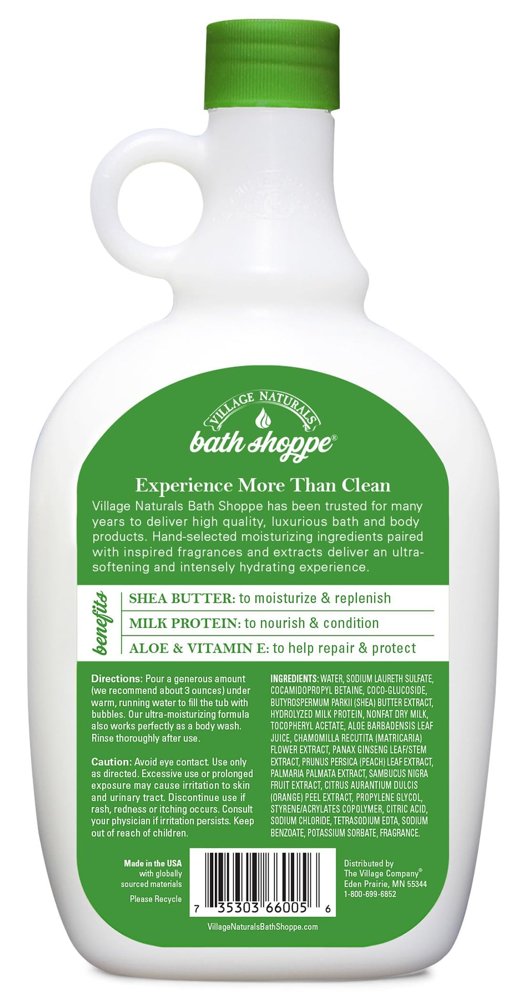 White Tea and Jasmine Foaming Milk Bath, 28 Fl Oz, Pack of 2