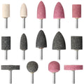14Pcs Drill Grinding Stone 1/4" Shank Abrasive Bit Grinding Wheel for Drill