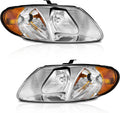 WEELMOTO Headlights for 2001-2007 Dodge Caravan/Chrysler Town & Country