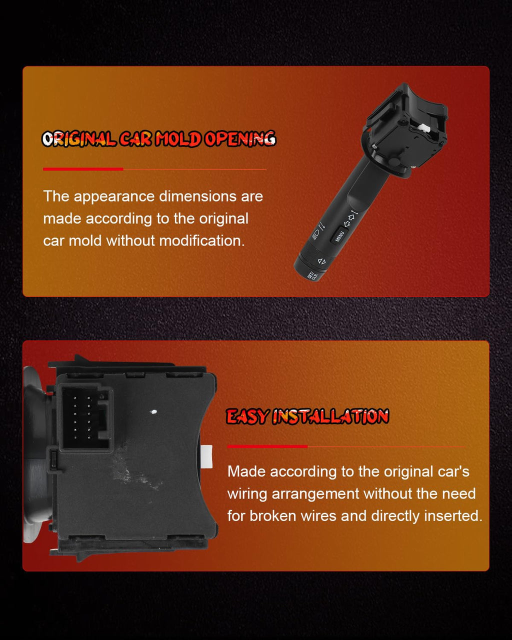 cciyu Turn Signal Switch Headlamp Fit for 2010 for Buick Allure