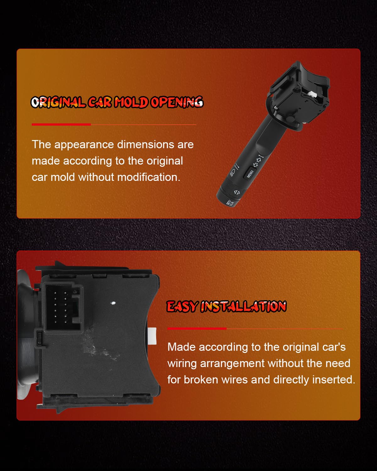 cciyu Turn Signal Switch Headlamp Fit for 2010 for Buick Allure