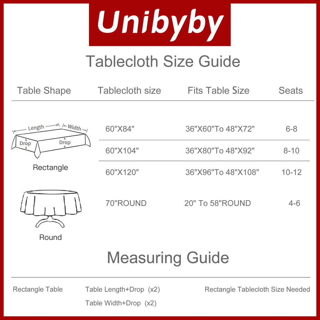 Round Christmas Tablecloth 70 Inch, Snowman Table Cloth Red Xmas Indoor Decorations for Dining Room Party