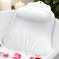 Bath Pillow for Tub, Adjustable Silicone Bathtub Pillows for Head and Neck, 0"–2.3" Neck Support, 34 Suction Cups