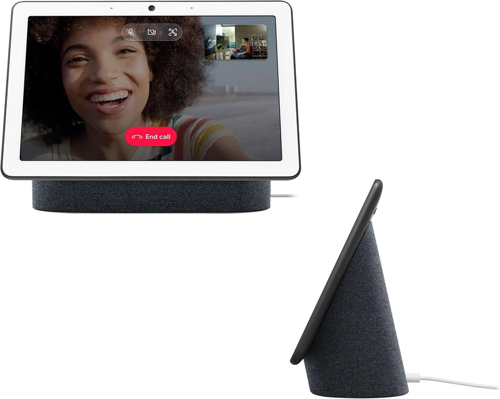 Nest Hub Max 10" Smart Display with Google Assistant - Charcoal (renewed)