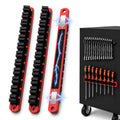 Heavy Duty Magnetic Screwdriver & Wrench Organizer, 36 Slot Tool Holder