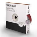 VSM 1-1/2" x 50yd (150'), 80 Grit (Medium) Aluminum Oxide Sanding Shop Roll, F-Weight Cotton Cloth Backed Sandpaper Roll for Hand Finishing, Woodworking, Metal Working, Polishing