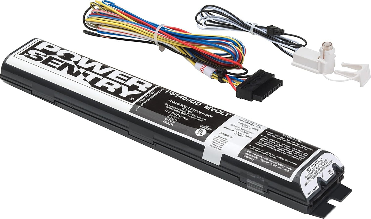 Lithonia Lighting Power Sentry Emergency Battery Back Up T5 T8 Compatible