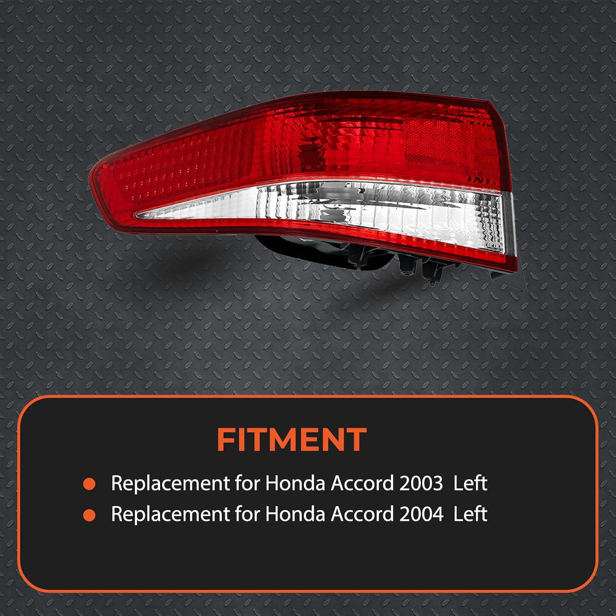labwork Tail Light Assembly Replacement for Honda Accord 2003-2004