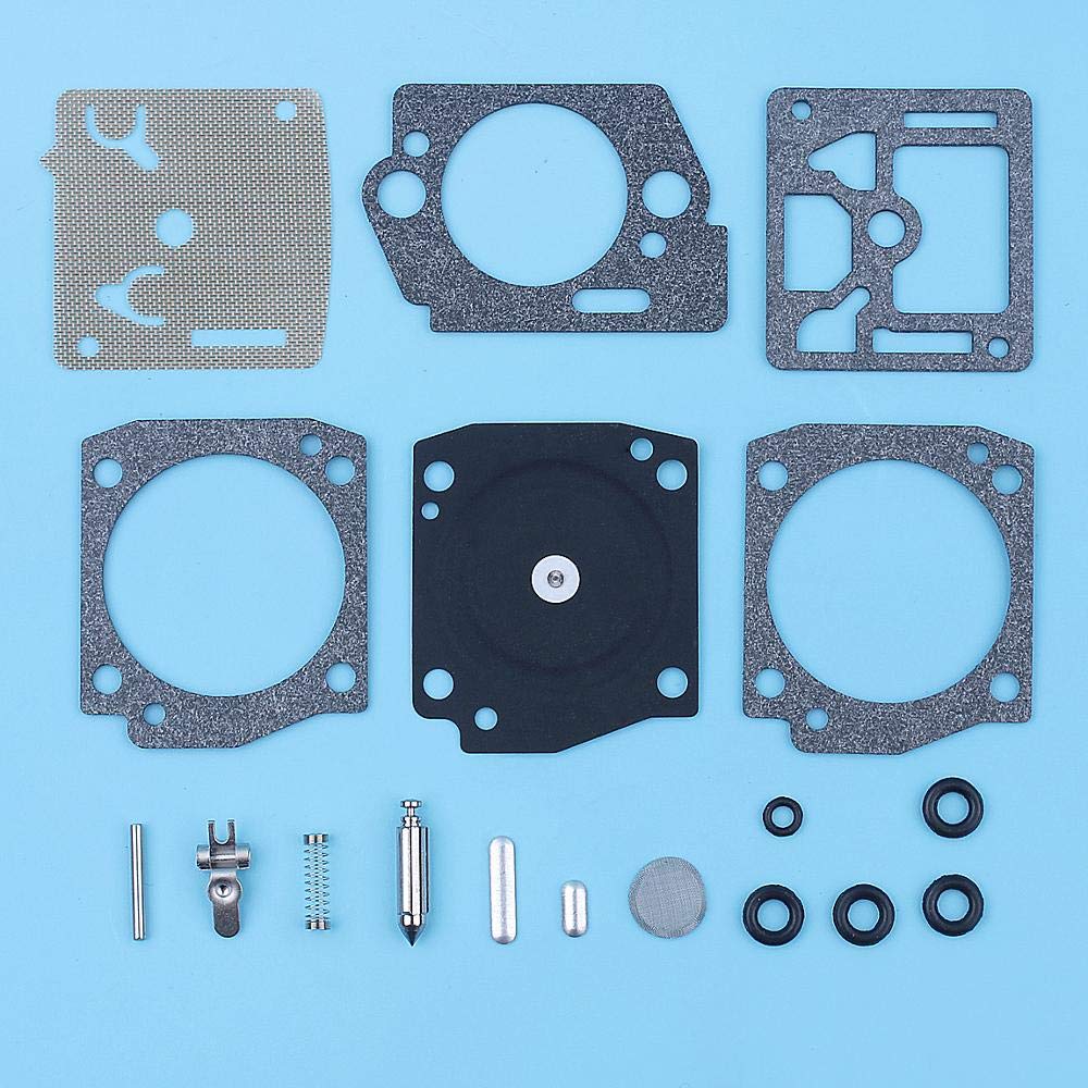 Luxuypon Carburetor Repair Rebuild Carb Kit Compatible with Husqvarna Partner K750 K760 Zama RB-177 C3-EL29A 506410003 506410004
