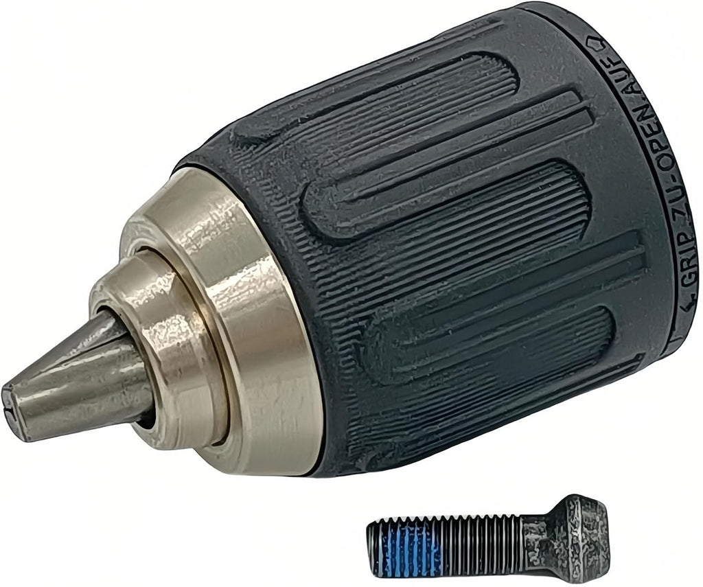 N092054 Keyless Chuck Replace for DEWALT DCD780 DCD785 DCD785 Drill with Left Hand Chuck Screw
