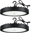 hykolity UFO LED High Bay Light, 150W, 19500LM, 5000K Daylight, 130LM/W