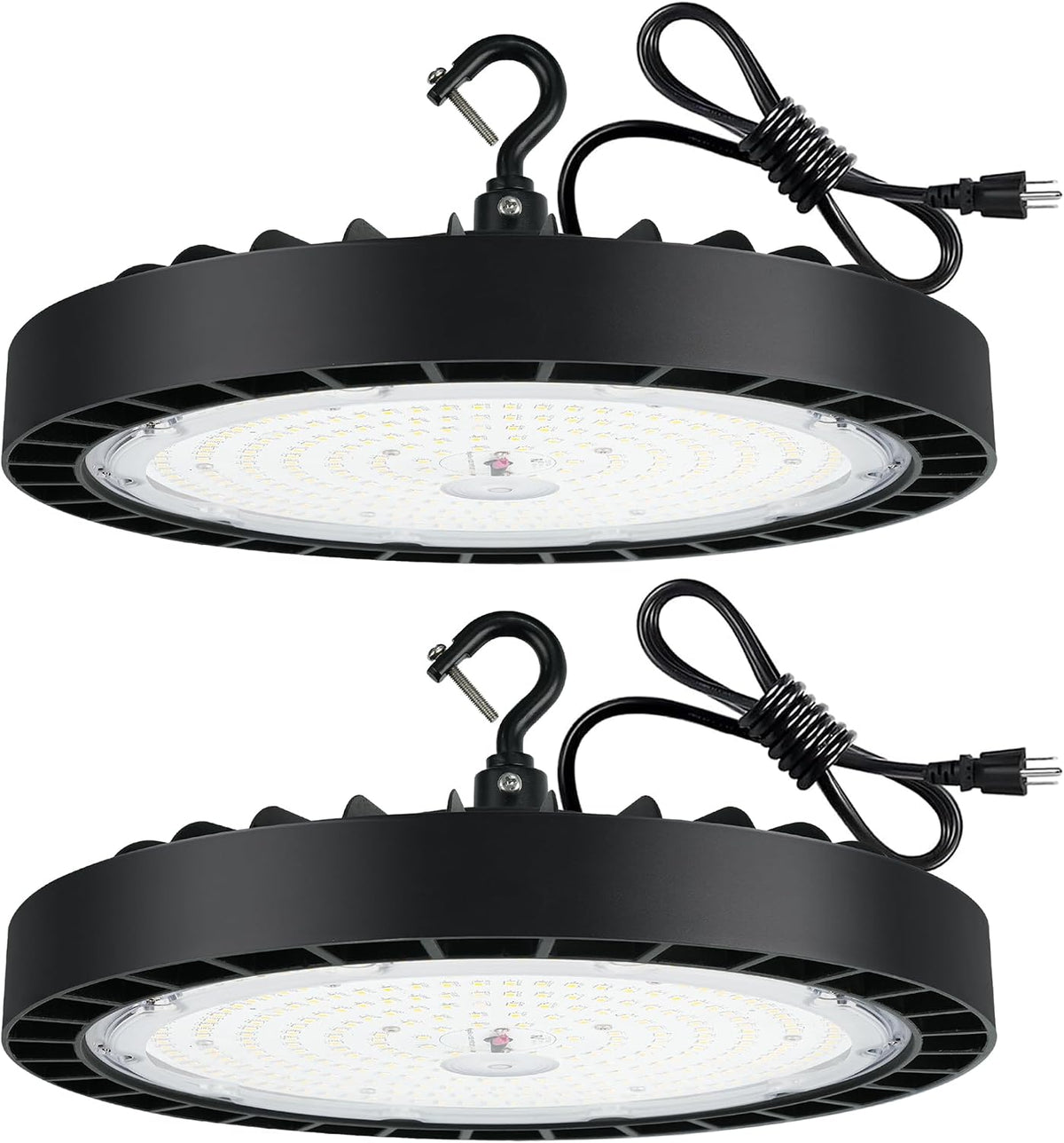 hykolity UFO LED High Bay Light, 150W, 19500LM, 5000K Daylight, 130LM/W