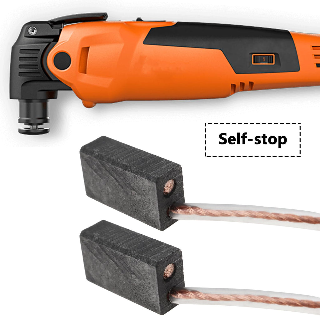 ECSiNG 4Pcs Auto-Stop Carbon Brushes P2307 5x8x14mm Compatible with FEIN MultiMaster FMM350Q