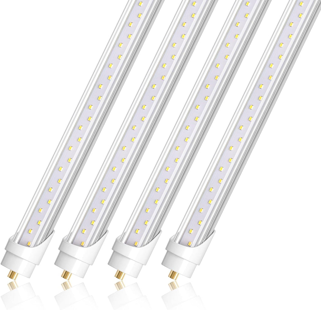 Barrina 8ft LED Bulb, 44W 5500LM 6500K, T8 T10 T12 LED Bulb, FA8 Single Pin